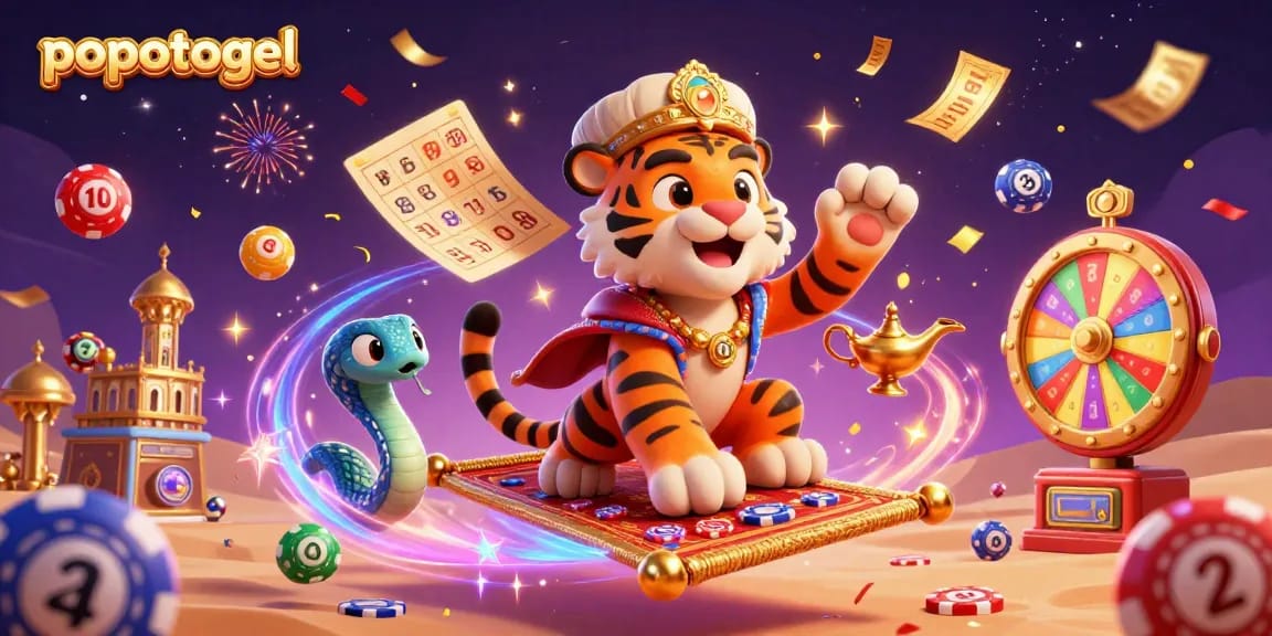 Experience the vibrant fun of popotogel with colorful lottery elements and dynamic gameplay.