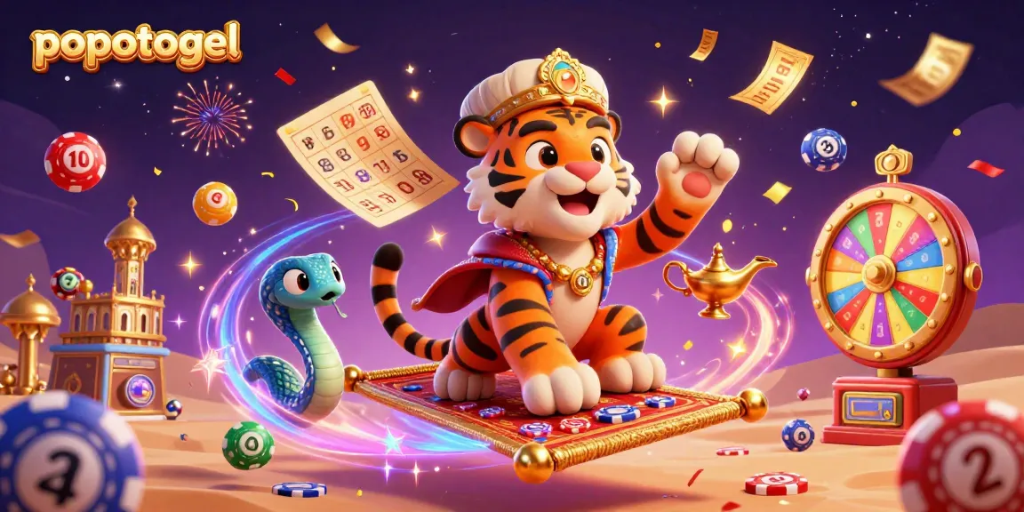 Experience the vibrant fun of popotogel with colorful lottery elements and dynamic gameplay.
