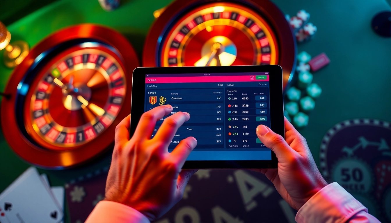Engage in สมัครแทงบอล with a modern sports betting interface showcasing excitement and luxury.