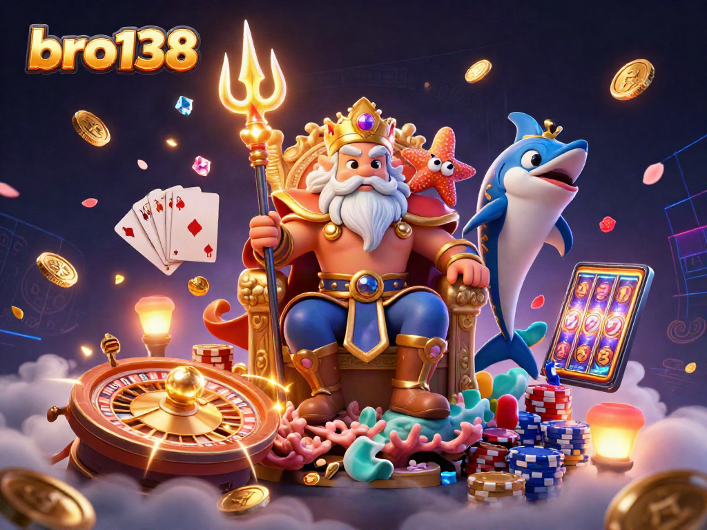 Experience thrilling gameplay at bro138 with vibrant casino elements and enchanting characters.