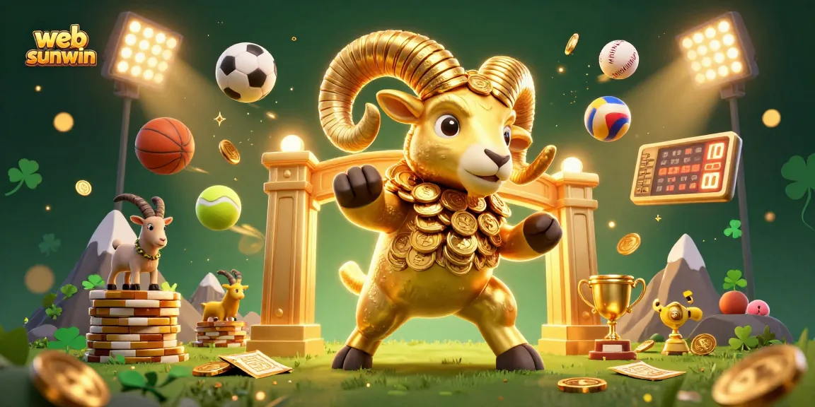Engage with exciting betting activity at web sunwin, featuring dynamic sports elements and golden rewards.