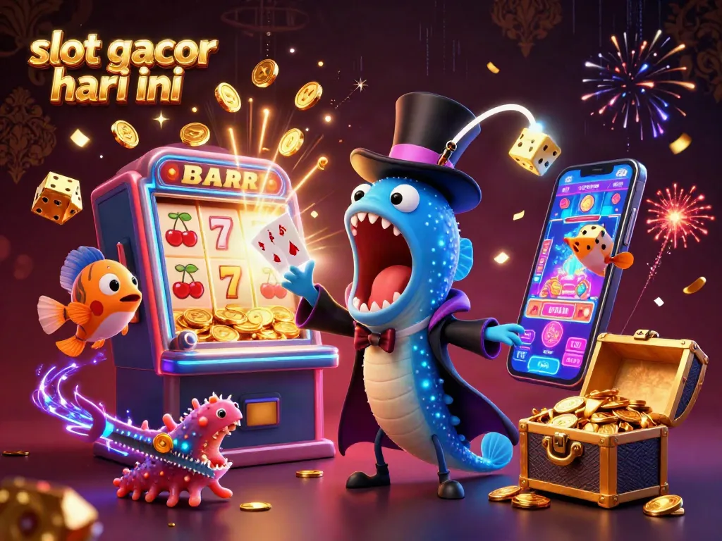 Experience thrilling gameplay with slot gacor hari ini featuring vibrant characters and dynamic casino elements.