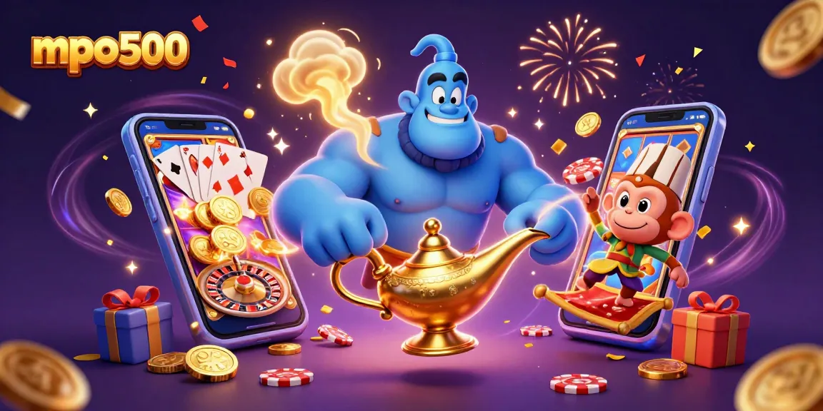 Experience the excitement of mpo500 with thrilling casino games, vibrant visuals, and a magical atmosphere.