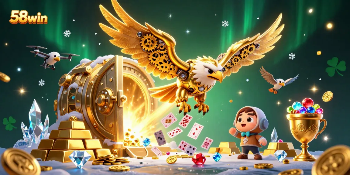 Experience exhilarating action at 58win's online casino with gaming adventures and treasure.