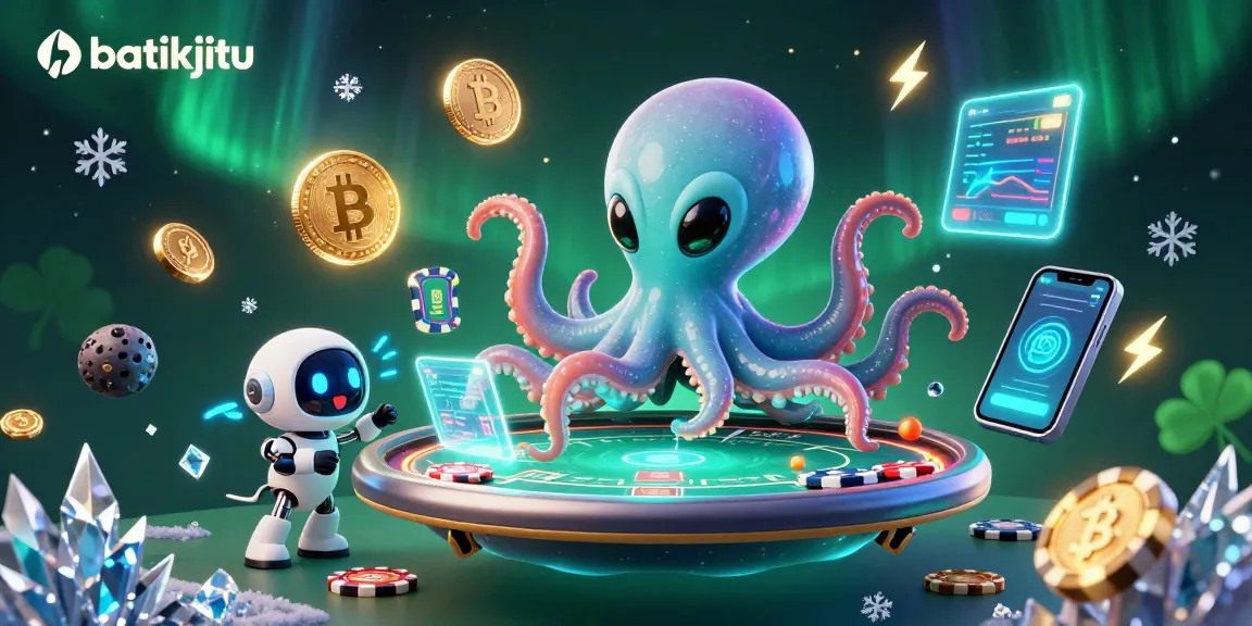 Bermain di batikjitu dengan karakter kartun alien dan poker holografis yang menakjubkan.