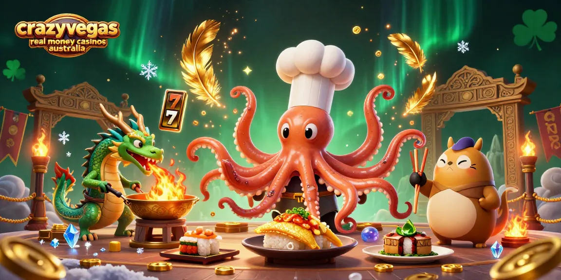 Experience the excitement of crazyvegas real money casinos australia with vibrant characters and gaming elements.