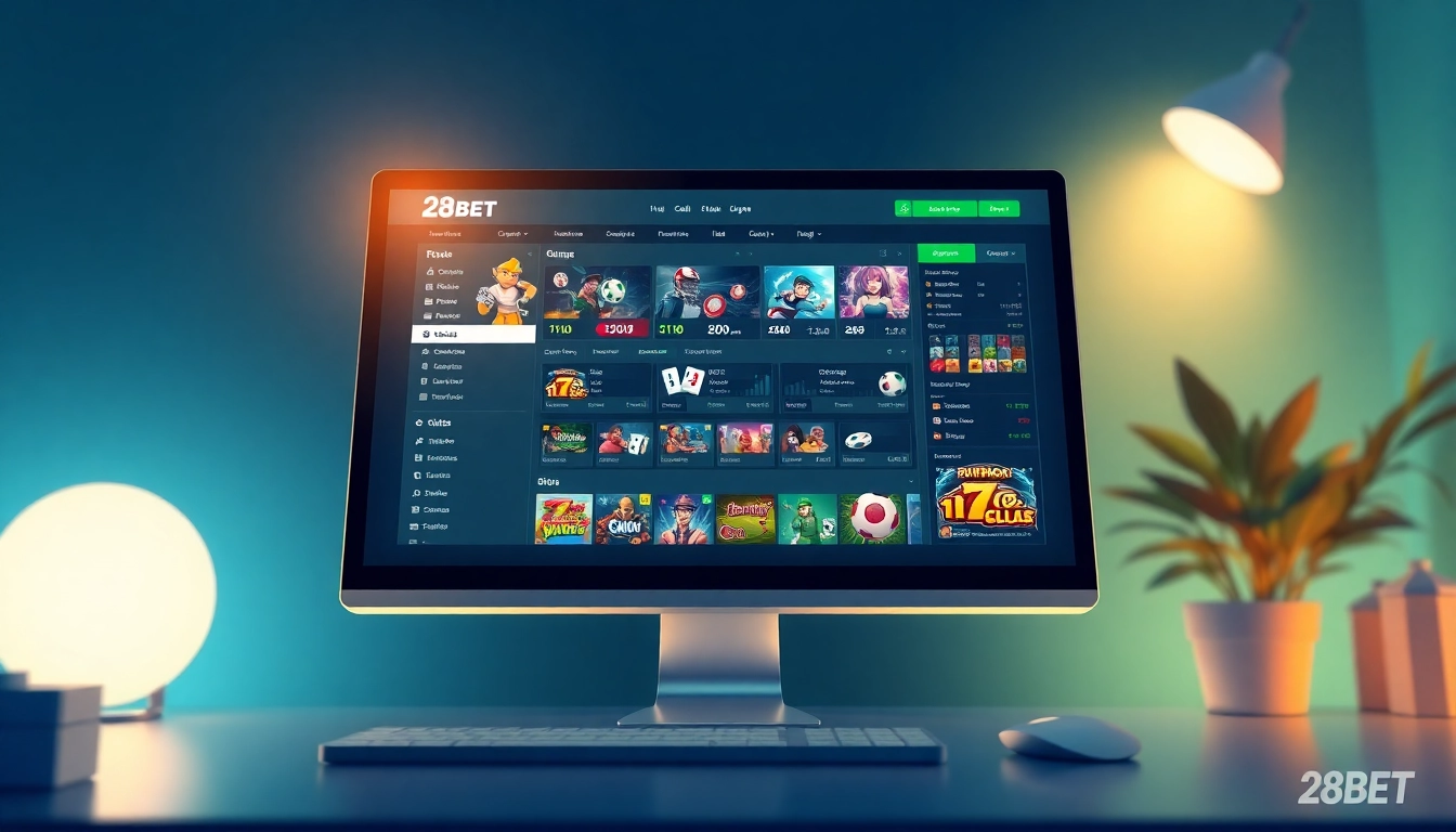 Experience nhà cái 28BET's innovative online betting platform with dynamic gaming options.