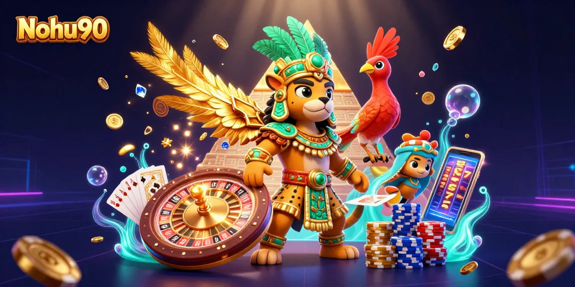 Nohu90 offers a vibrant 3D casino adventure featuring dynamic gameplay elements and rich visuals.