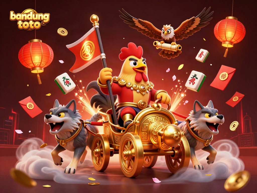 Engage with bandung toto in an exciting 3D warlord casino scene featuring dynamic gambling elements.