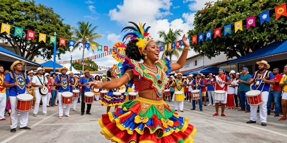 Keluaran HK di Festival Parintins, penari tradisional dengan kostum berwarna cerah, atmosfer meriah, dan kebudayaan yang mencolok.