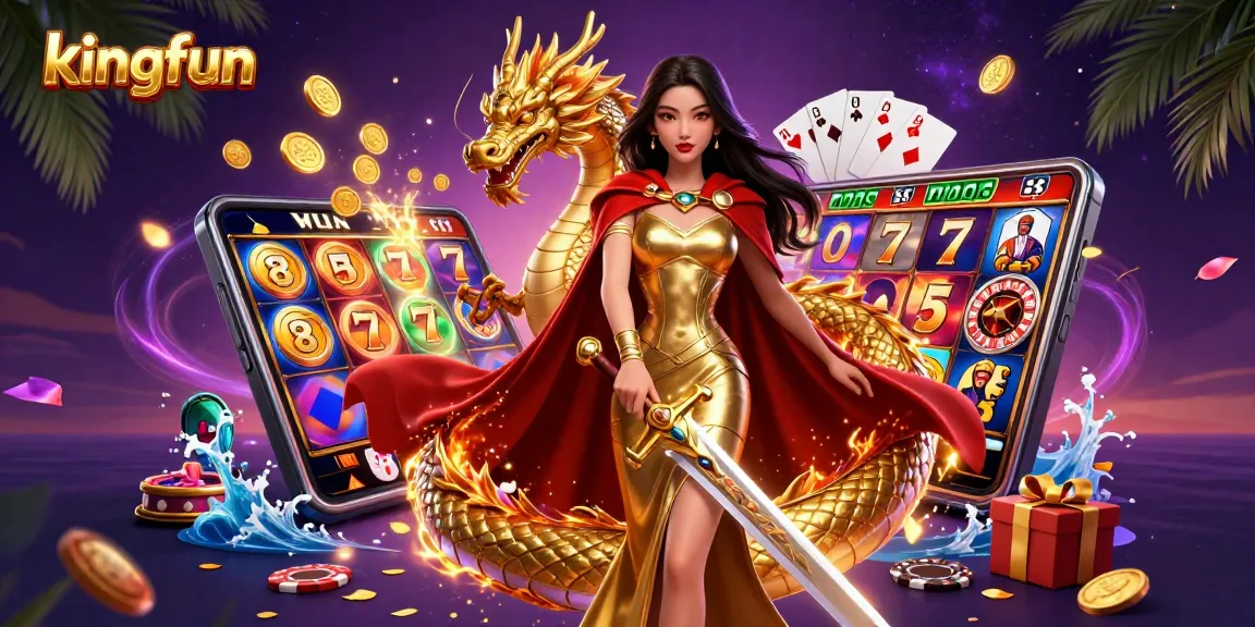 Experience exciting wins at kingfun through vibrant slot games and dynamic casino elements.