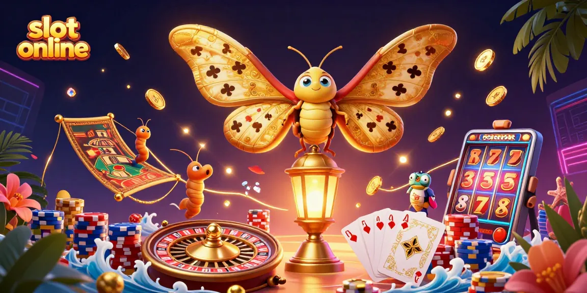 Bermain slot online dengan grafik yang memukau dan keberuntungan mengalir di antara tumpukan koin emas.