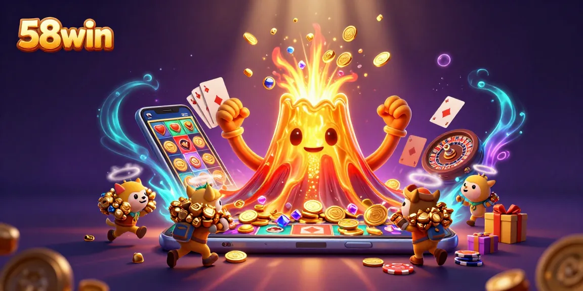 Experience thrilling wins at 58win with vibrant slot games and exhilarating jackpot action.