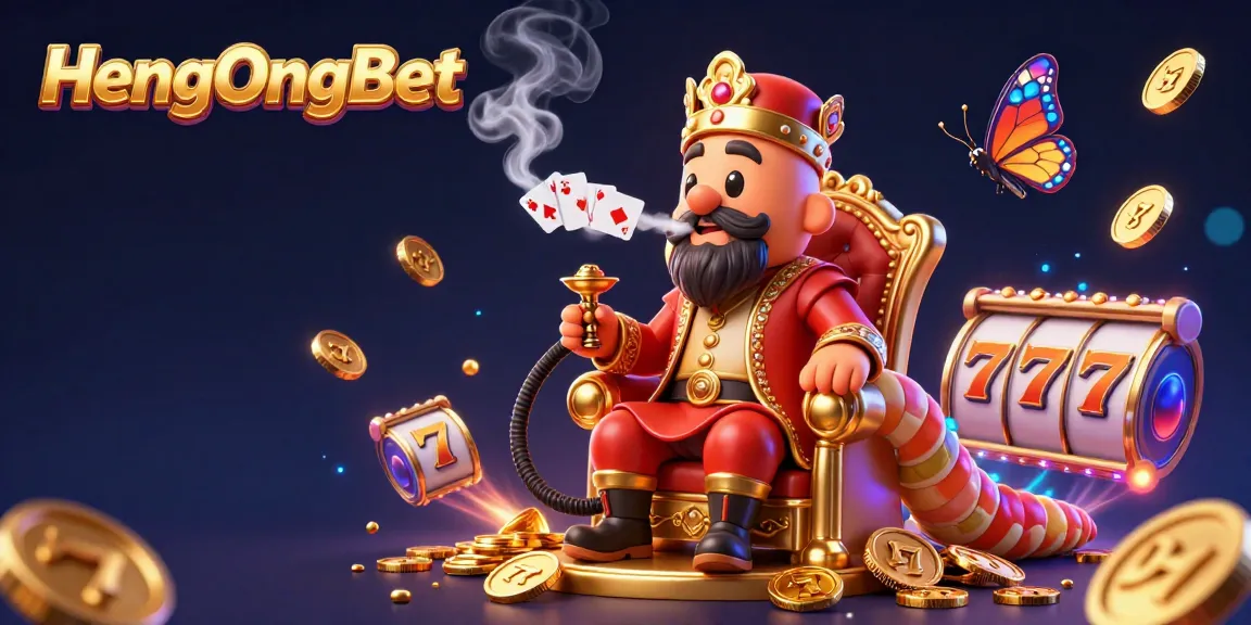 Experience HengOngBet's vibrant 3D casino scene with dynamic slot game elements and rich gameplay.