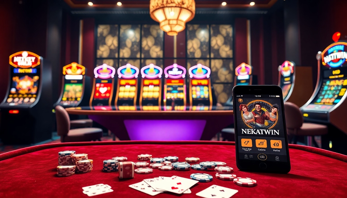 Experience thrilling gameplay at NEKATWIN with exciting online casino games and free spins.