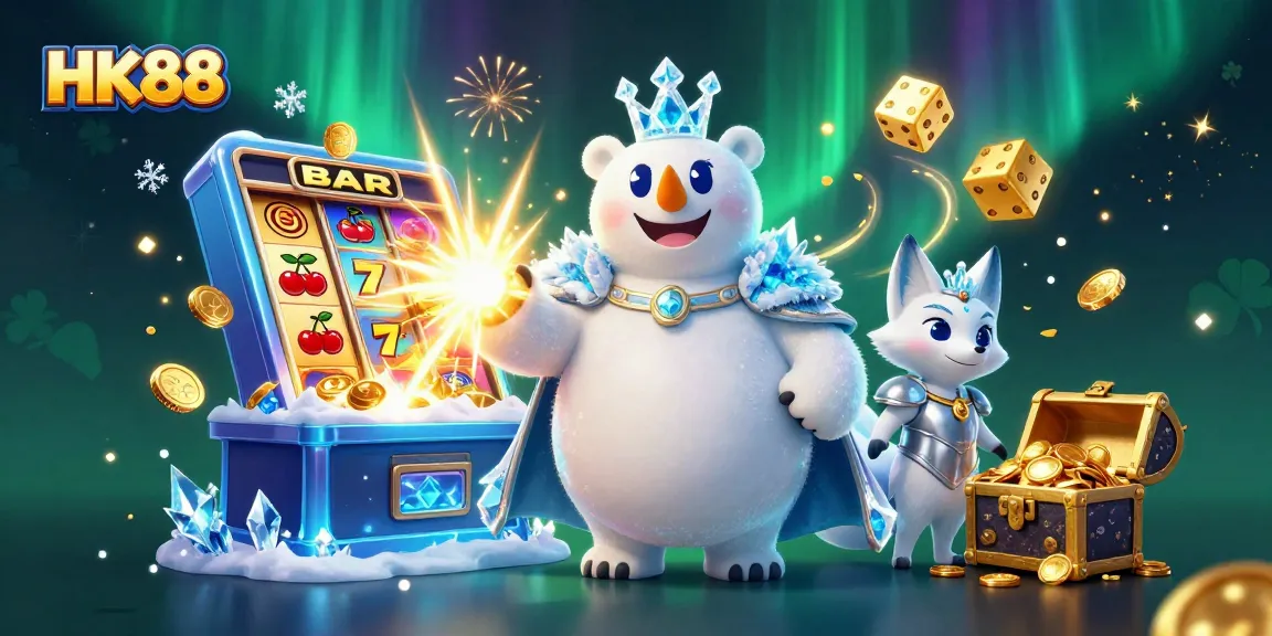 Experience thrilling gaming adventures with HK88’s jackpot explosion, showcasing vibrant casino elements.