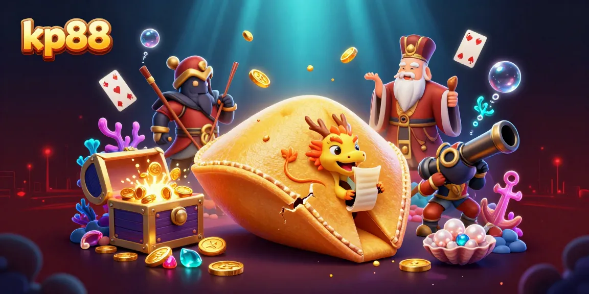 Experience thrilling moments with kp88, featuring dynamic characters and vibrant gambling elements set in an underwater treasure scene.