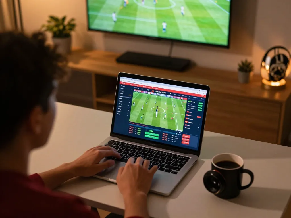 Informed betting strategies for trang cá độ bóng đá during live sports matches