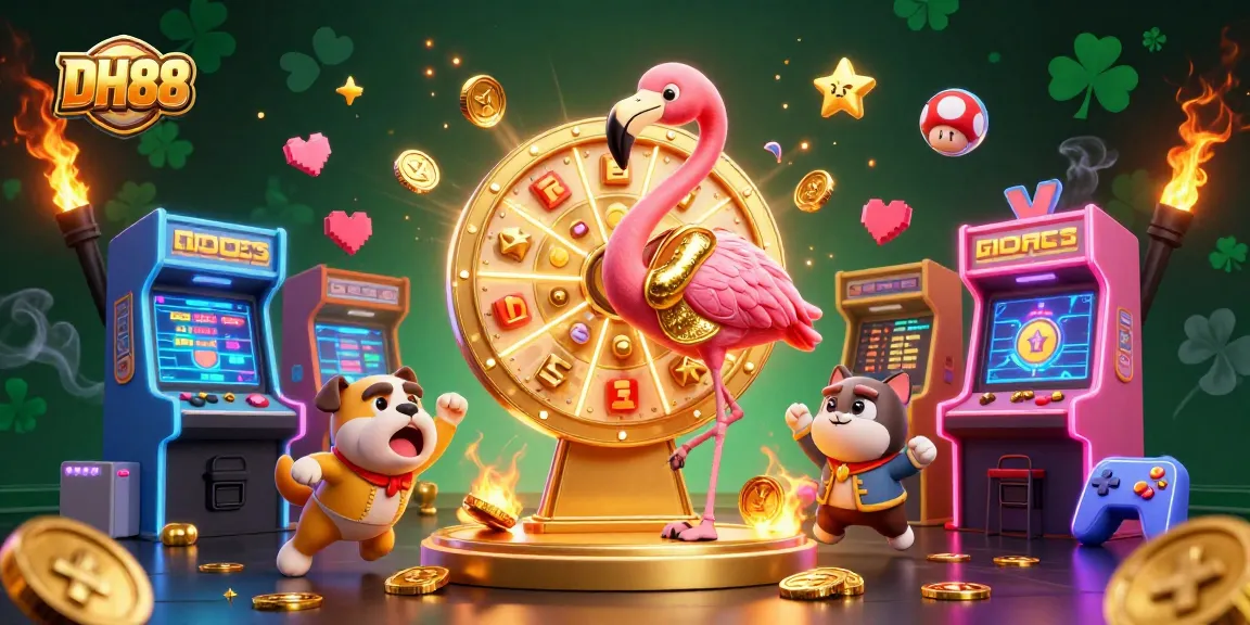 Join the excitement at DH88 with a game show host in vibrant casino setting