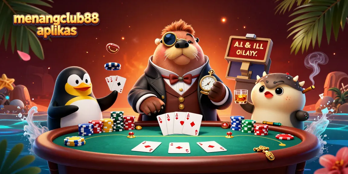 Engage in thrilling adventure gameplay at menangclub88 aplikas with dynamic poker scenes.