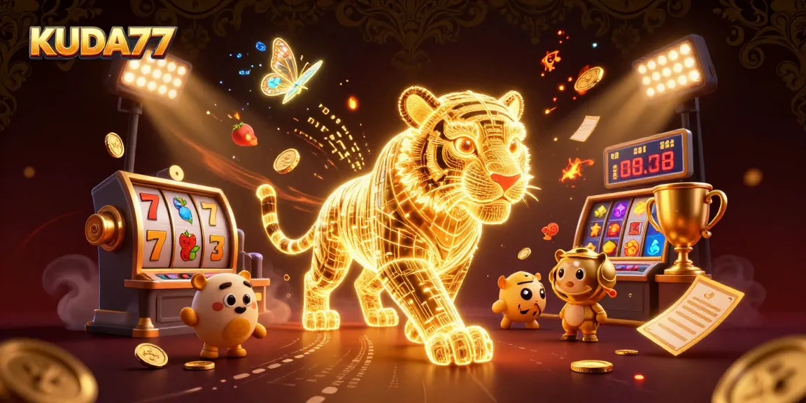 Permainan slot menarik di KUDA77 dengan grafis yang memukau dan elemen dinamis untuk pengalaman mendebarkan.