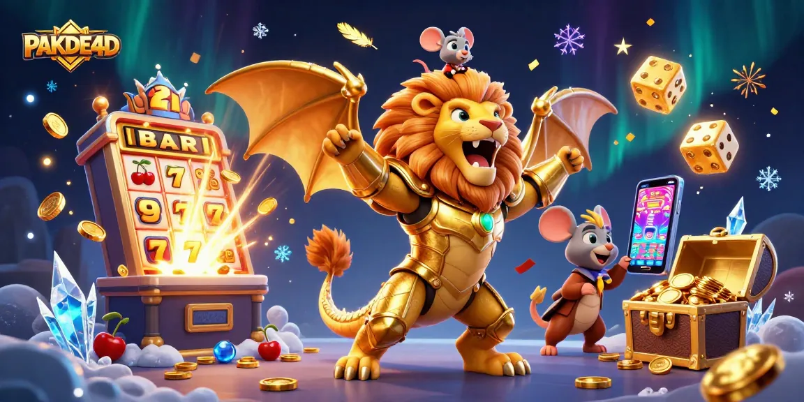 PAKDE4D menghadirkan pengalaman menarik dengan angka hoki dan jackpot slot dalam permainan togel