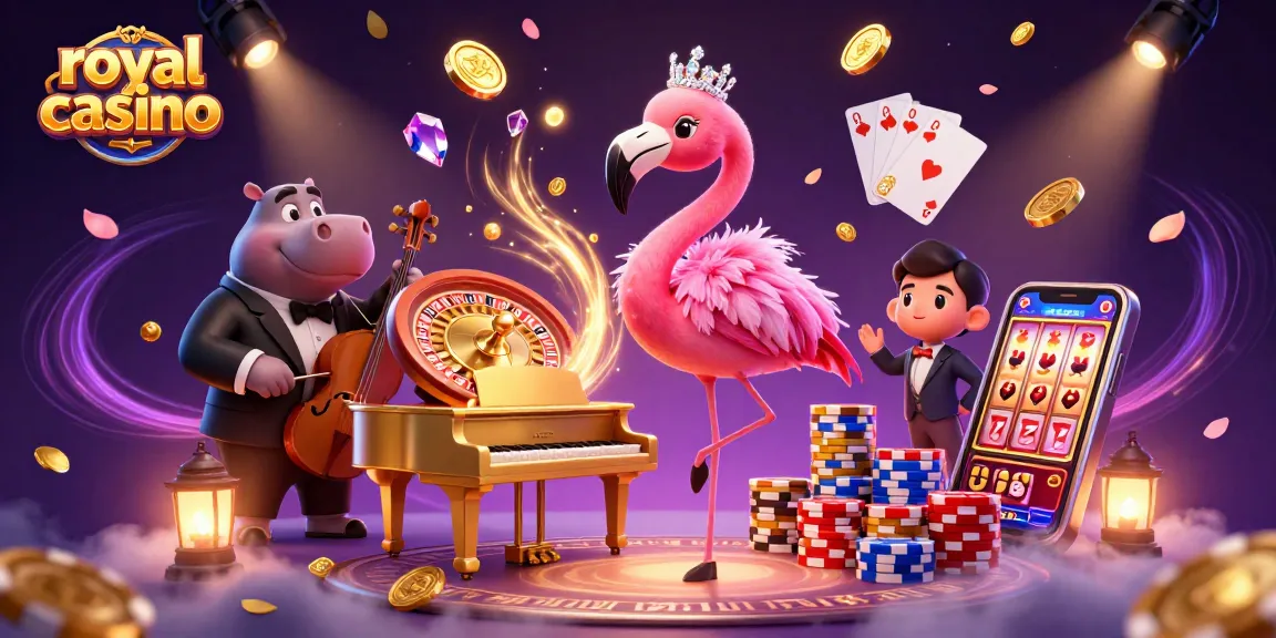 Engage with the excitement of royal casino games featuring vibrant characters and dynamic casino elements.