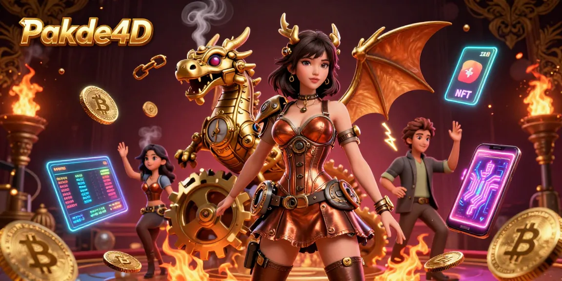Play exciting games at Pakde4D with vibrant crypto elements and stunning visuals.