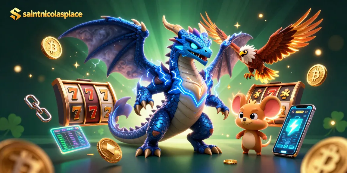 Experience the thrills of gambling at saintnicolasplace with dynamic slot reels and powerful characters.