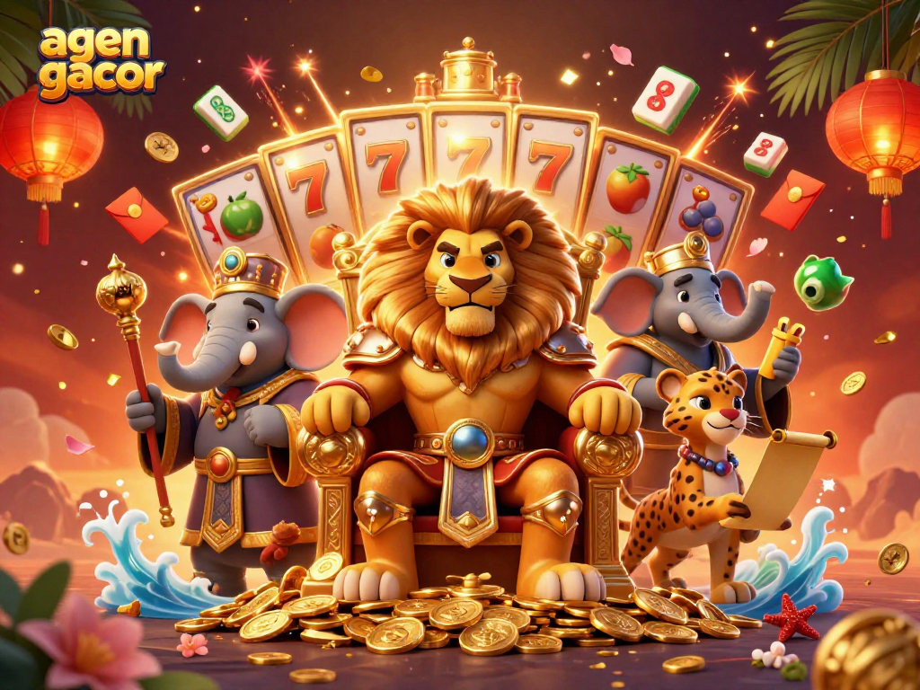 Experience thrilling gameplay with agen gacor offers featuring slot reels and dynamic jackpot counters.