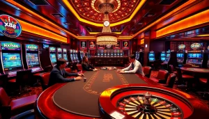 Experience the excitement of xx88 with lively poker games and luxurious casino settings.
