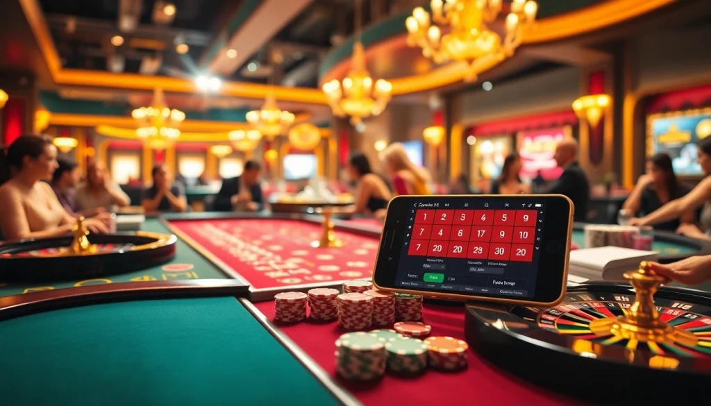 Exciting casino gaming experience at http://32win11.net/ with vibrant tables and players engaging.