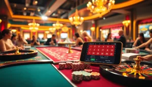 Exciting casino gaming experience at http://32win11.net/ with vibrant tables and players engaging.