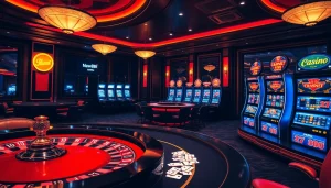 Experience the excitement of online gambling with new88bet's vibrant casino tables and immersive gaming.