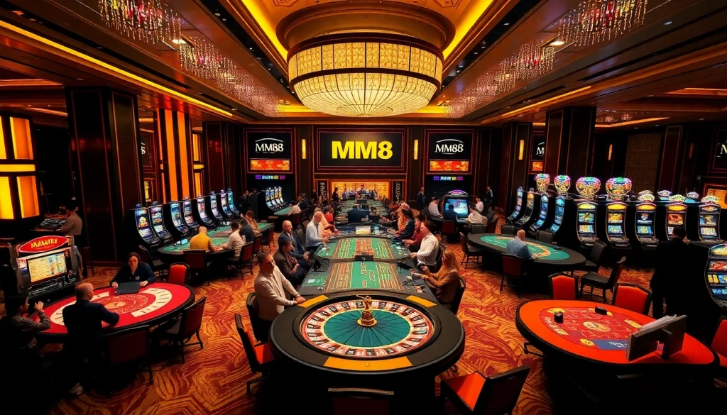Experience the excitement of MM88 TODAY with vibrant casino games and thrilling atmosphere.