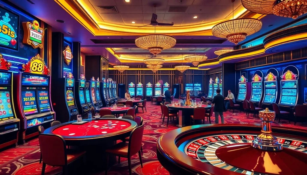 Experience the thrill of 88i with high-stakes poker and vibrant casino games.