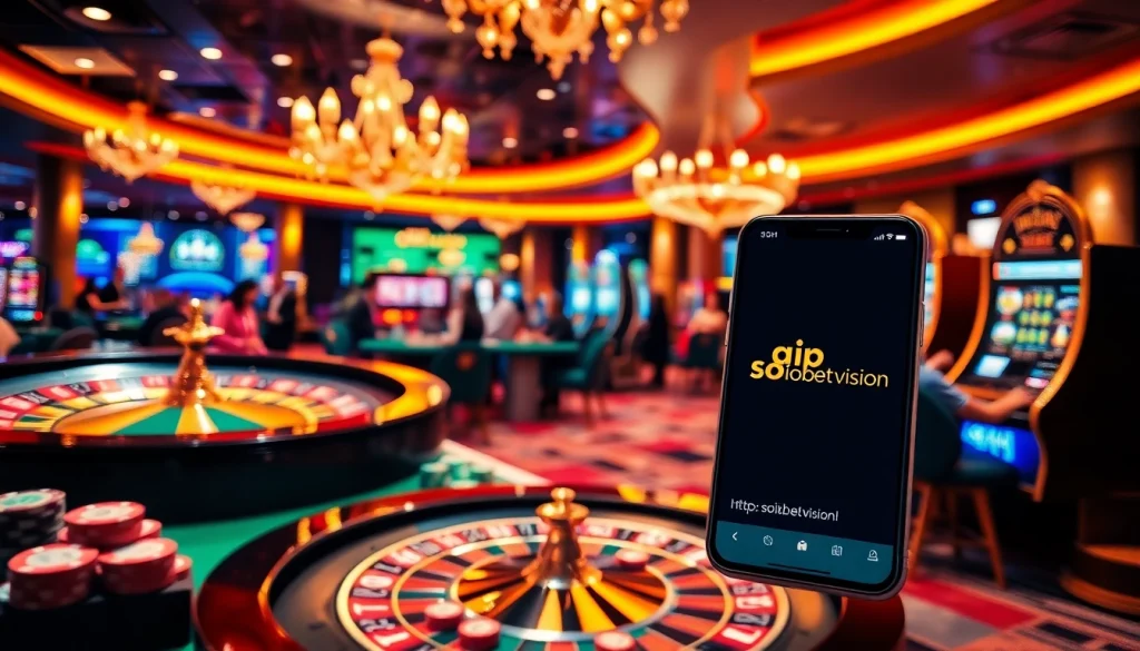 Experience thrilling gameplay at https://soibet.vision/ with vibrant casino visuals and engaging gaming elements.