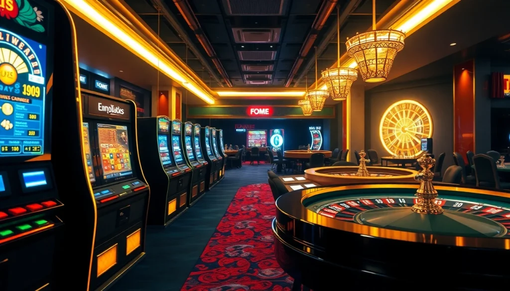 Experience the thrill of home eejl with dazzling casino visuals and lively gaming elements.
