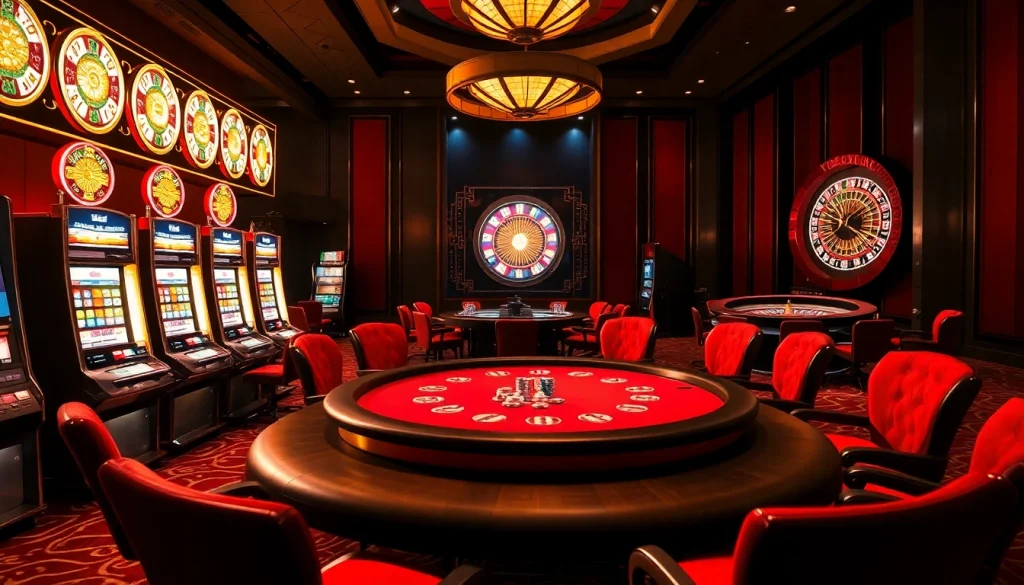 Experience the excitement of 79king's luxury gambling environment with vibrant casino visuals.