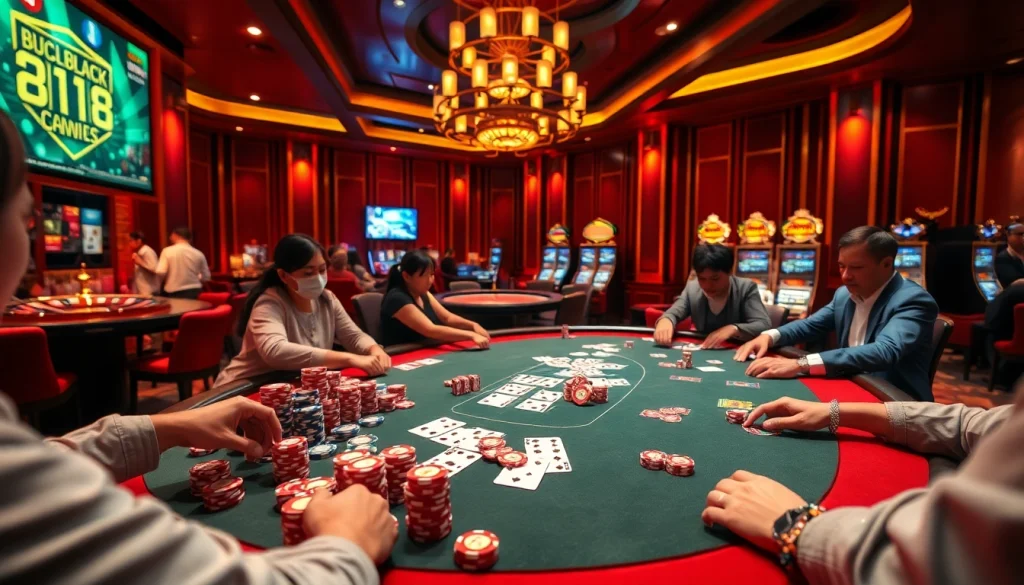 Experience high-stakes gambling in a luxurious casino featuring poker tables, as data china influences strategies.